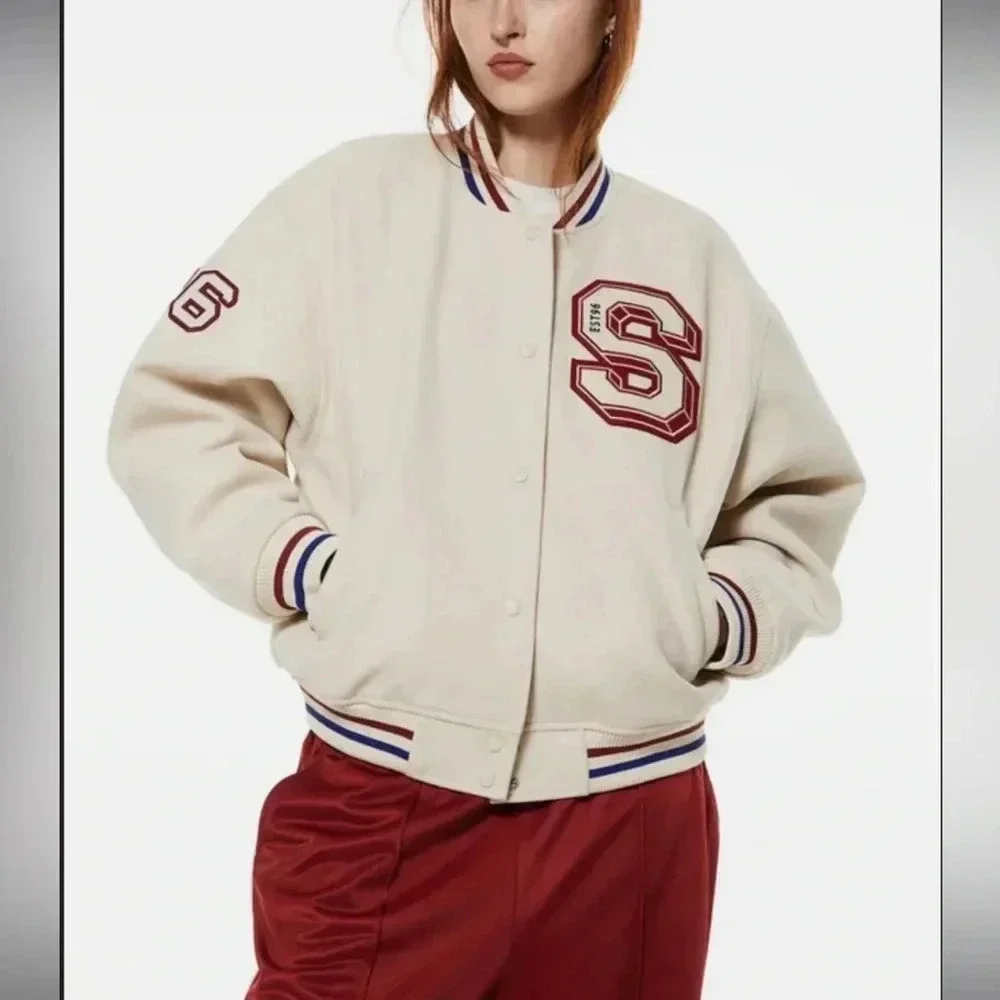 H&M Motif-Detail Signature Varsity Jacket - Picture 2 of 10